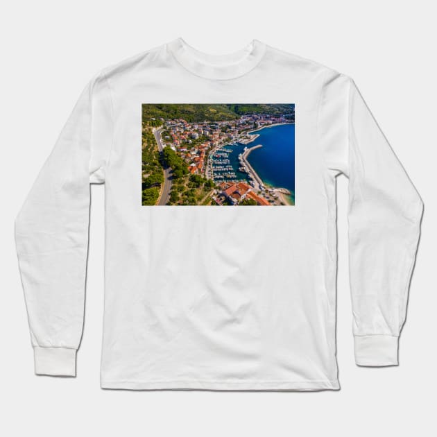 Podgora Long Sleeve T-Shirt by ivancoric